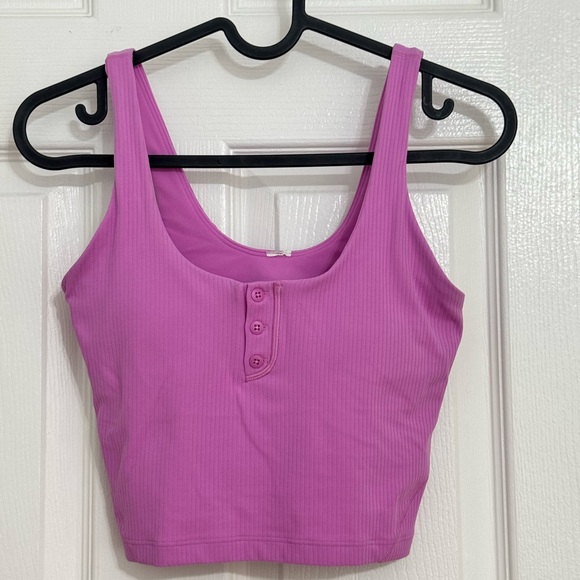 lululemon athletica Other - Lululemon Athletica Align Ribbed Henley Tank Top